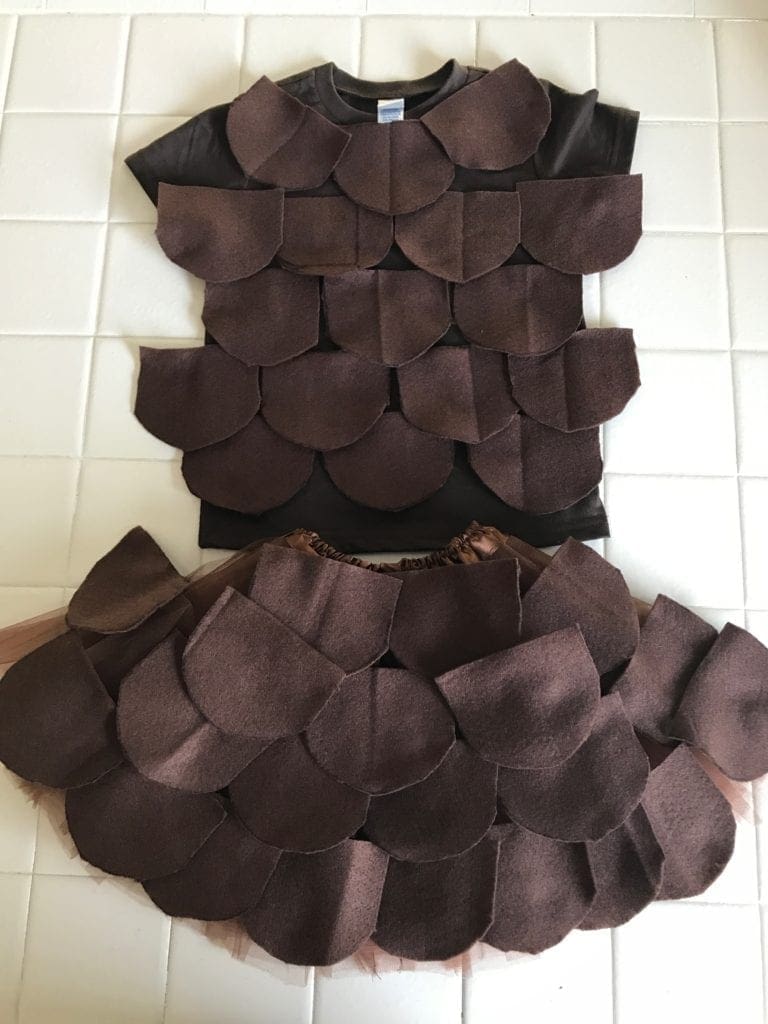 Pine Cone costume version 1