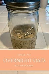 Apple Pie Overnight Oats