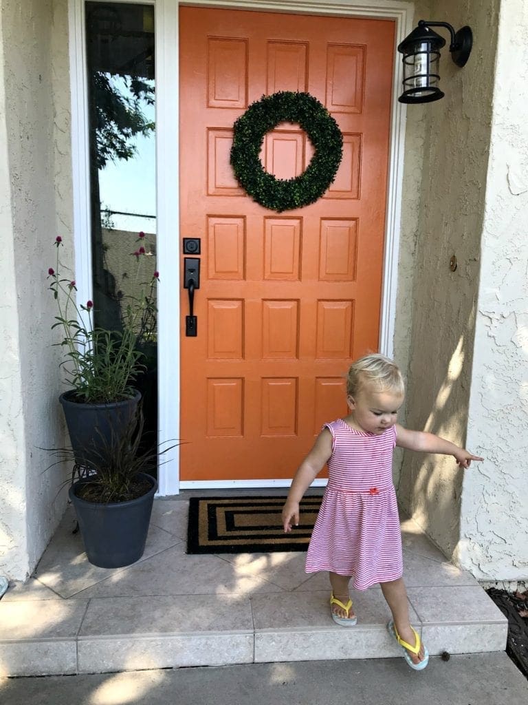 front door after little nugget