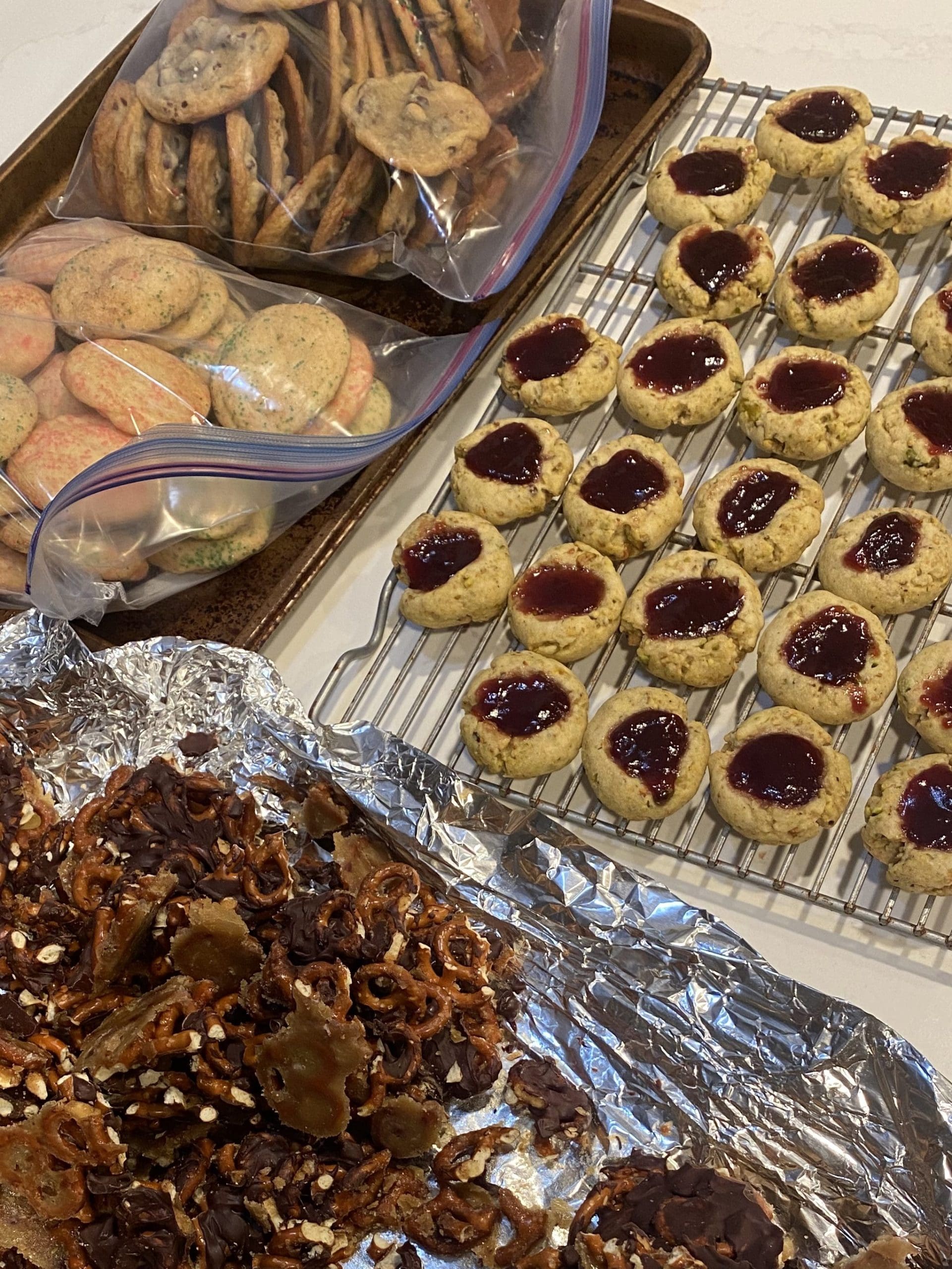 Christmas Cookie Recipes that I made each year as a homemade gift.